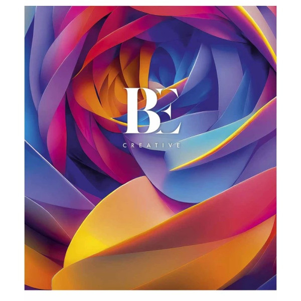 Зошит загальний "Be creative" 096-3240L-5 у лінію, 96 аркушів (096-3240L-5)