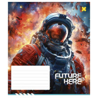 Зошит учнівський "Future is Here" 012-3417K-2 в клітинку, 12 аркушів (012-3417K-2)