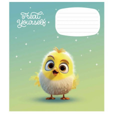 Зошит учнівський "Cute little animals" 012-3333C-5 у косу лінію, 12 аркушів (012-3333C-5)