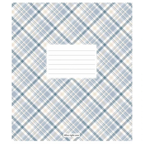 Зошит учнівський "Houndstooth print" 024-3387K-2 в клітинку, 24 аркушів (024-3387K-2)