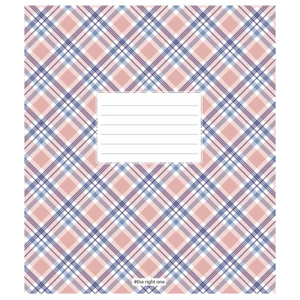 Зошит учнівський "Houndstooth print" 024-3387K-4 в клітинку, 24 аркушів (024-3387K-4)