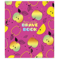 Зошит учнівський "Brave book" 024-3022L-1 у лінію, 24 аркушів (024-3022L-1)
