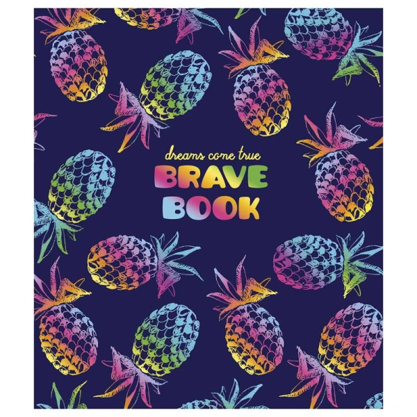 Зошит учнівський "Brave book" 024-3022L-4 у лінію, 24 аркушів (024-3022L-4)