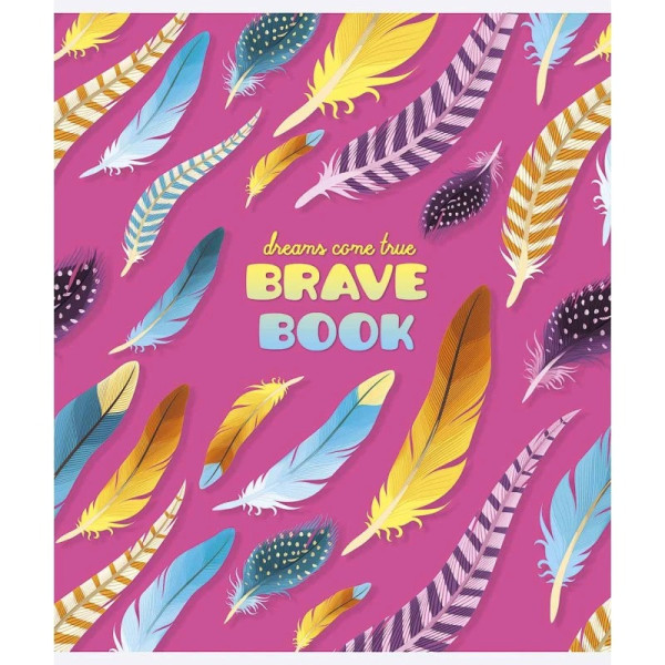 Зошит учнівський "Brave book" 024-3022L-5 у лінію, 24 аркушів (024-3022L-5)