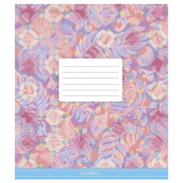 Зошит учнівський "Сolor mania" 024-3386L-1 в лінію, 24 аркушів  (024-3386L-1)