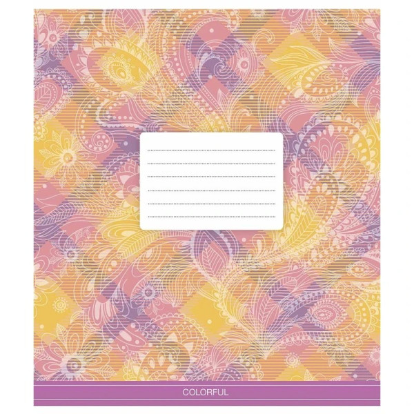 Зошит учнівський "Сolor mania" 024-3386L-2 в лінію, 24 аркушів  (024-3386L-2)