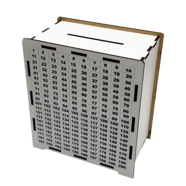 Дерев'яна скарбничка "Дівчинка з бантиком" 3240-21-005 на мрію 200 днів (3240-21-005)