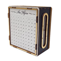 Детская копилка "На мечту" 200ч/б 200 дней, черно-белая с окошком(200ч/б)