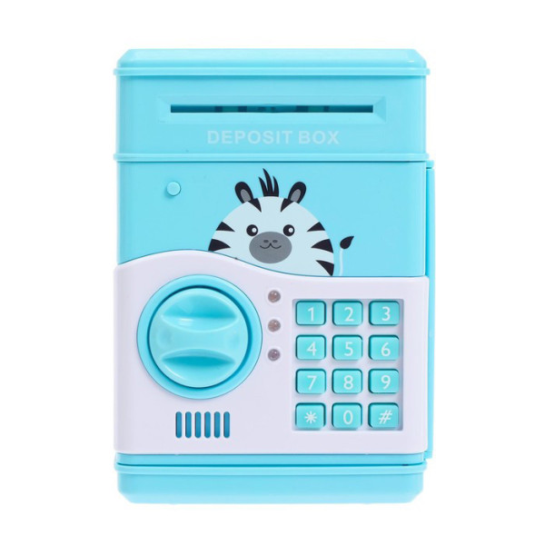 Детская копилка-сейф F821-11-18-19-20 с купюроприемником