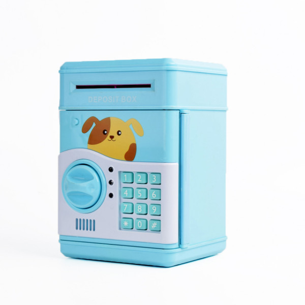 Детская копилка-сейф F821-11-18-19-20 с купюроприемником