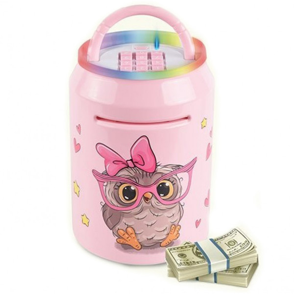 Электронная копилка-сейф F827-11/16 с купюроприемником