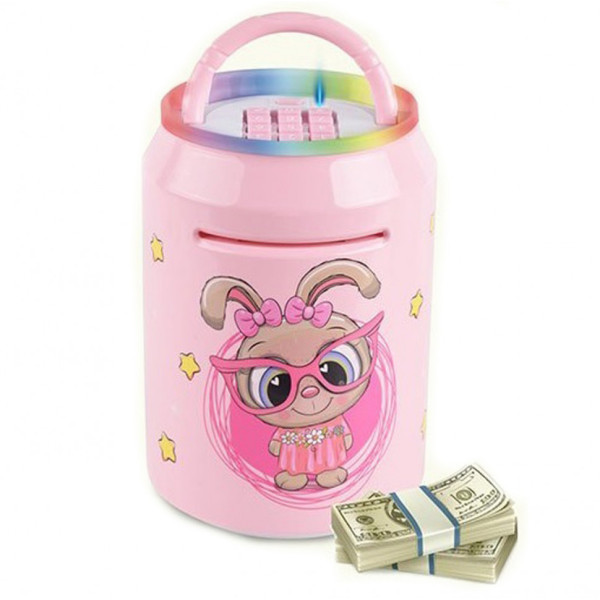 Электронная копилка-сейф F827-11/16 с купюроприемником