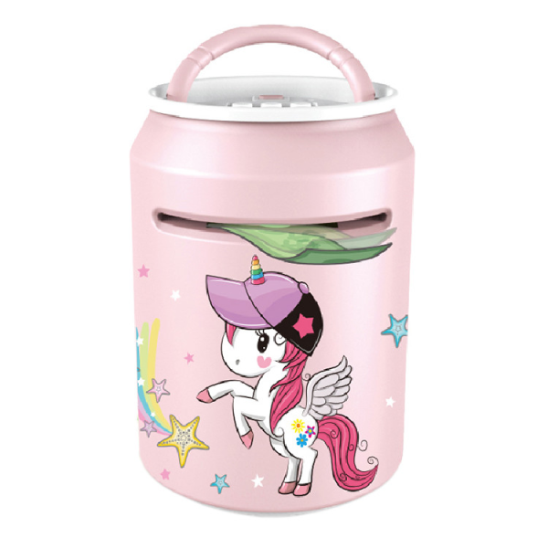 Дитяча скринька-сейф Динозаври F853 з відбитком пальця