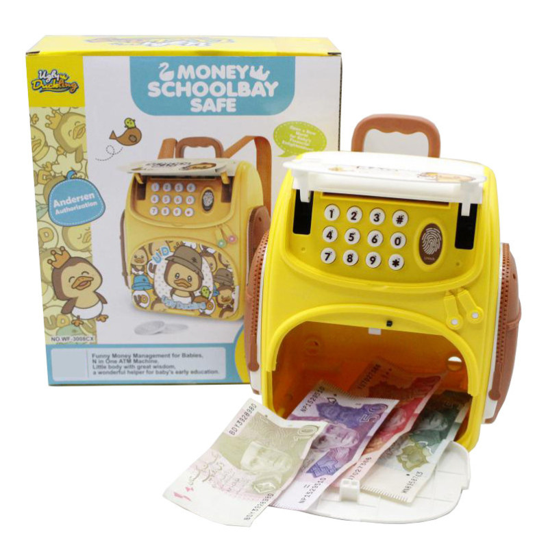 Електронна скарбничка-сейф "Рюкзак" Bambi WF-3008CX Ugly Duckling
