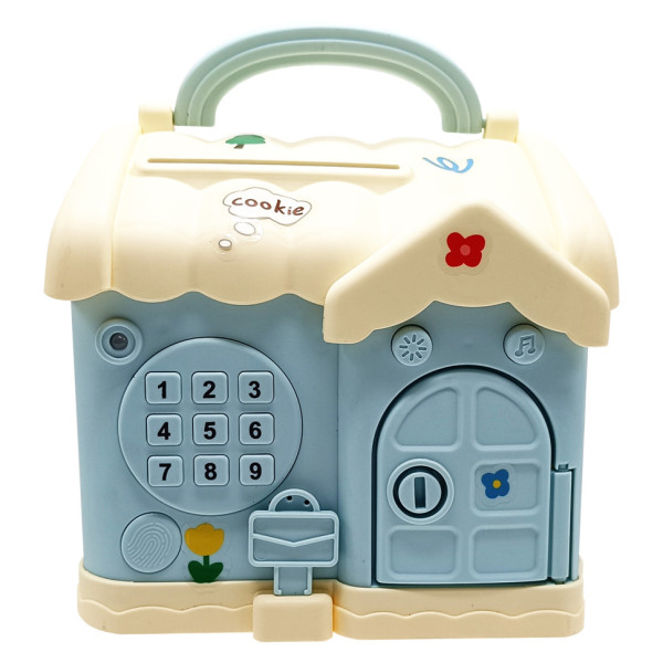 Детский банковский терминал "Домик" 8112-1 купюры и монеты, звук, свет