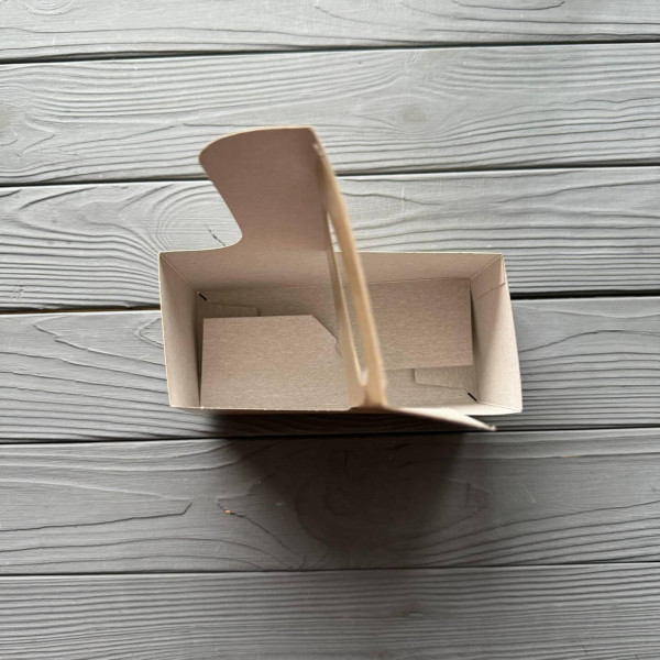 Тримач з картону КРАФТ для 2-х стаканів (20шт/уп) UMT3(UMT3)