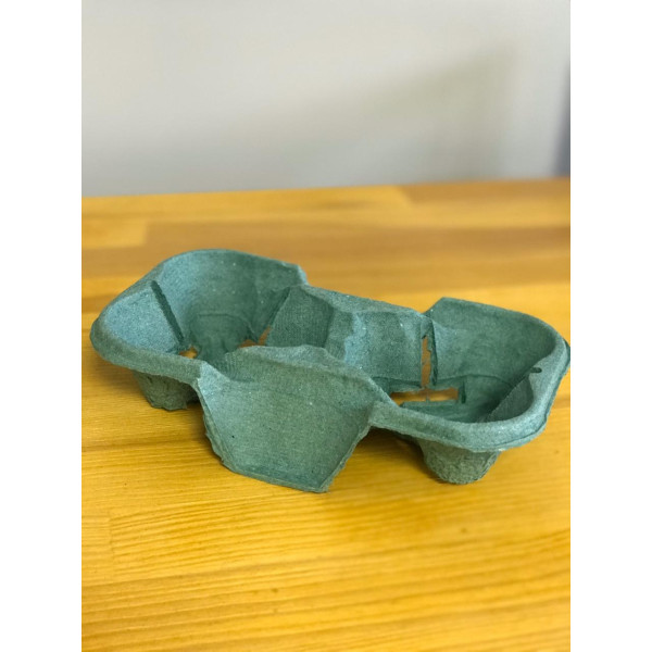 Подстаканник для 2-х стаканов зеленый
