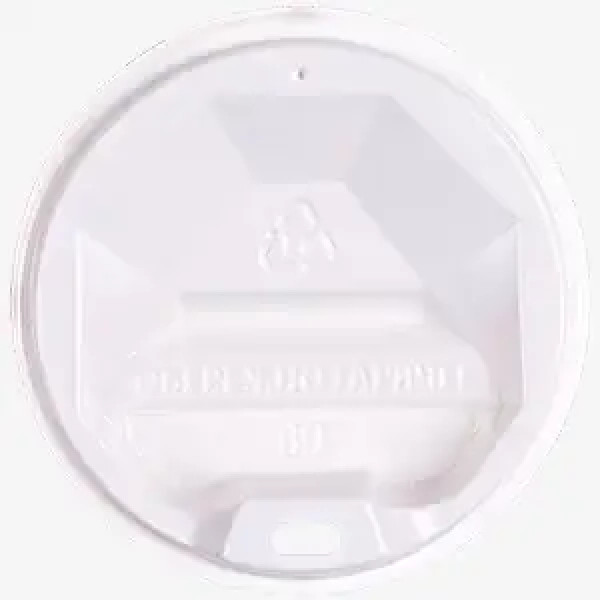 Кришка для стакана 68 мм біла