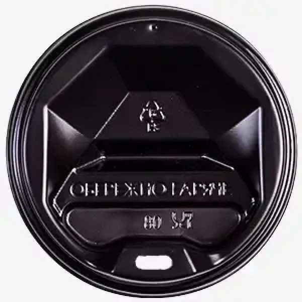 Кришка для стакана 73 мм чорна