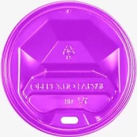 Кришка для стакана 76 мм фіолетова