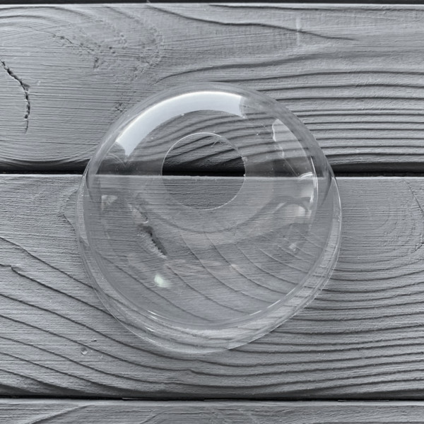 Крышка купольная Ø95 с отверстием PET (100шт/уп|1000шт/ящ)
