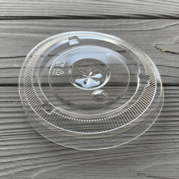 КТ2 Крышка плоская Ø95 с Х-отвращением PET (100шт/уп|1000шт/ящ)