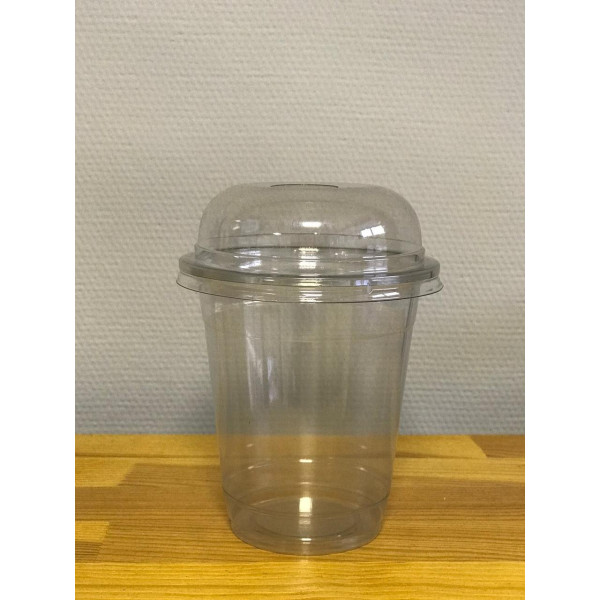 Т500 Стакан 500мл (16oz) Ø95 прозрачный PET (50шт/уп|1000шт/ящ)
