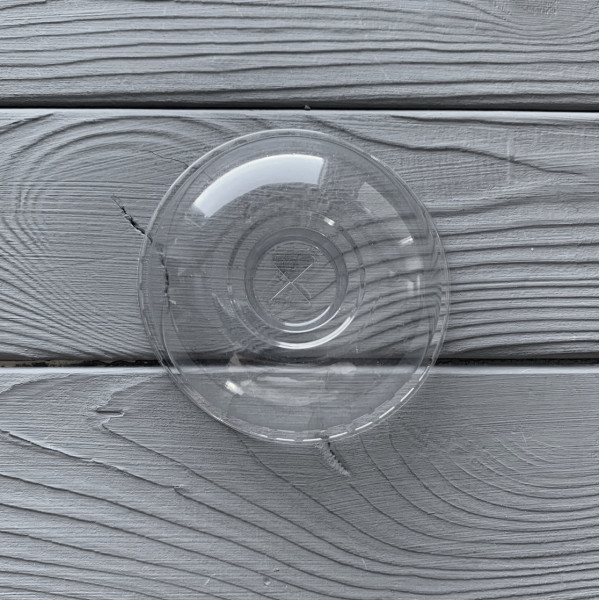 КТ6 Крышка Ø95 купольная с клапаном PET (50шт/уп|1000шт/ящ)
