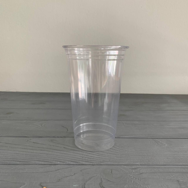 Т600 Стакан 600мл (20oz) Ø95 прозрачный PET (50шт/уп|1000шт/ящ)
