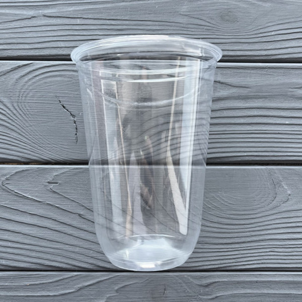 Стакан купольний BUBBLE TEA 550мл Ø95 прозорий PET (50шт/уп|1000шт/ящ) BBT550