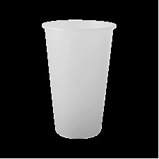 Стакан Bubble Tea 400мл МАТОВИЙ Ø90мм (рівне дно) 25шт/уп|500шт/ящ(HMBT400ml)