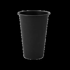 Стакан Bubble Tea 500мл ЧОРНИЙ  Ø90мм (рівне дно) 25шт/уп|500шт/ящ(HBBT500ml)