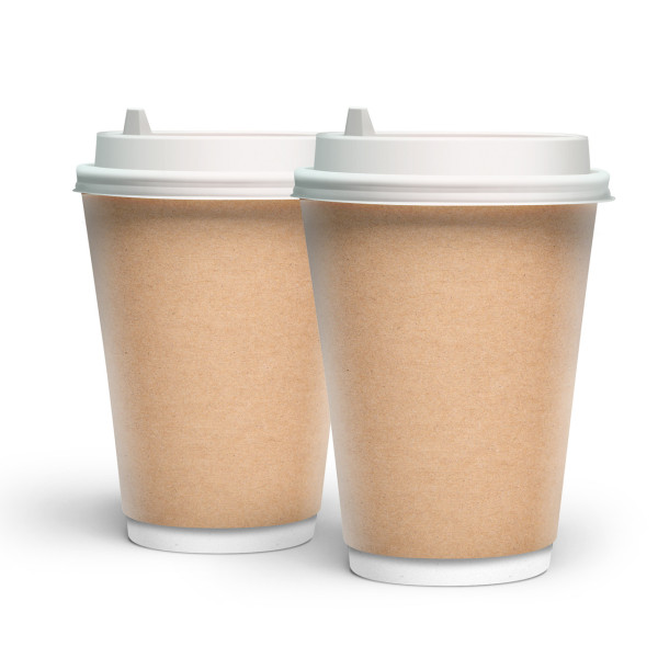 Double wall стакан крафт 400 мл (двухслойный)
