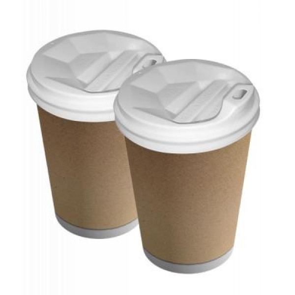 Стакан крафт 450 мл двухслойный SC (25шт/уп|400шт/ящ) 90мм