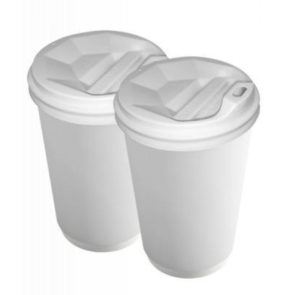 Стакан белый 450 мл двухслойный
