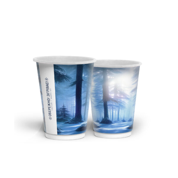 Стакан двошаровий Зігріває! 175мл