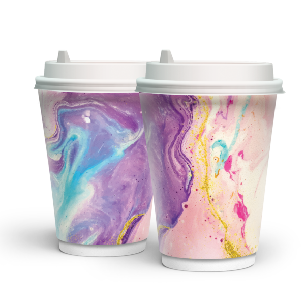 Double wall стакан Арт 275 мл (двошаровий) 25шт/уп 80мм FC