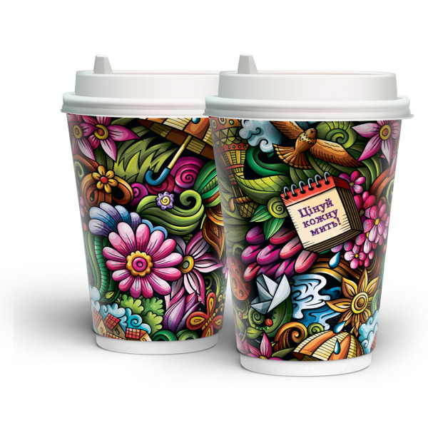 Double wall стакан Календар 500 мл (двошаровий)