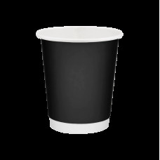 Стакан двошаровий Чорний 450мл 90мм (20шт/уп|24уп/ящ) UMDB450(UMDB450)