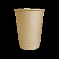 Стакан двухстенный BAMBOO 250мл (30шт/уп|840шт/ящ) 80мм PCDW250B