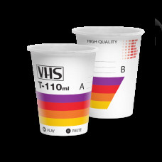 Стакан одношаровий  "VHS" 110мл 50/1500 FC(FU110VHS)