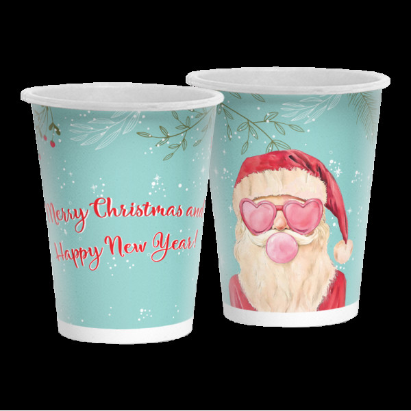 Стакан одношаровий "Санта" 175мл FC175SAN(FC175SAN)