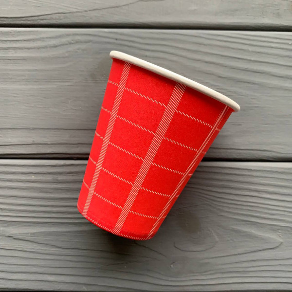 Стакан картонний 175 мл кольоровий (50шт/уп|1500шт/ящ) KST1