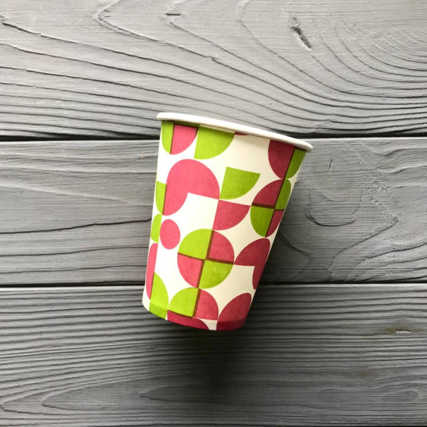 Стакан одношаровий Abstraction 250 мл T250A (50шт/уп|2400шт/ящ) 75мм