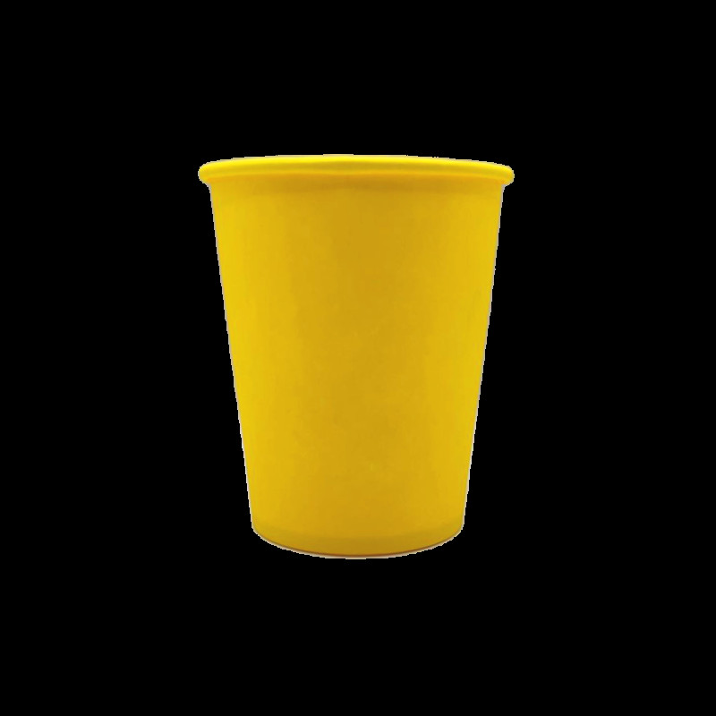Стакан одношаровий Maxi Yellow 250мл (50шт/уп|35уп/ящ) 80мм UMY250