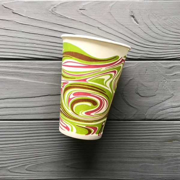 Стакан однослойный Idea 340 мл T340I (50шт/уп|2000шт/ящ) 80 мм
