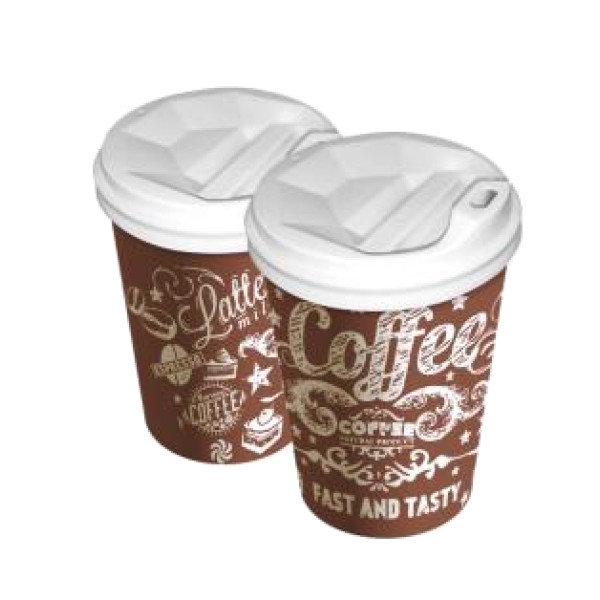 Стакан 340мл "Fast & Tasty" чорний