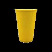 Стакан одношаровий Maxi Yellow 340мл (50шт/уп|30уп/ящ) 80мм UMY340