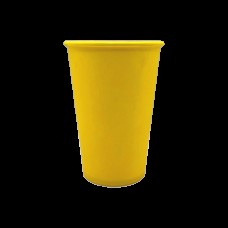 Стакан одношаровий Maxi Yellow 340мл (50шт/уп|30уп/ящ) 80мм UMY340