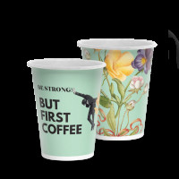Стакан одношаровий  "First Coffee"400мл 50/750 FC(FC400FIR)